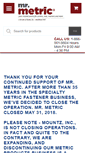 Mobile Screenshot of mrmetric.com